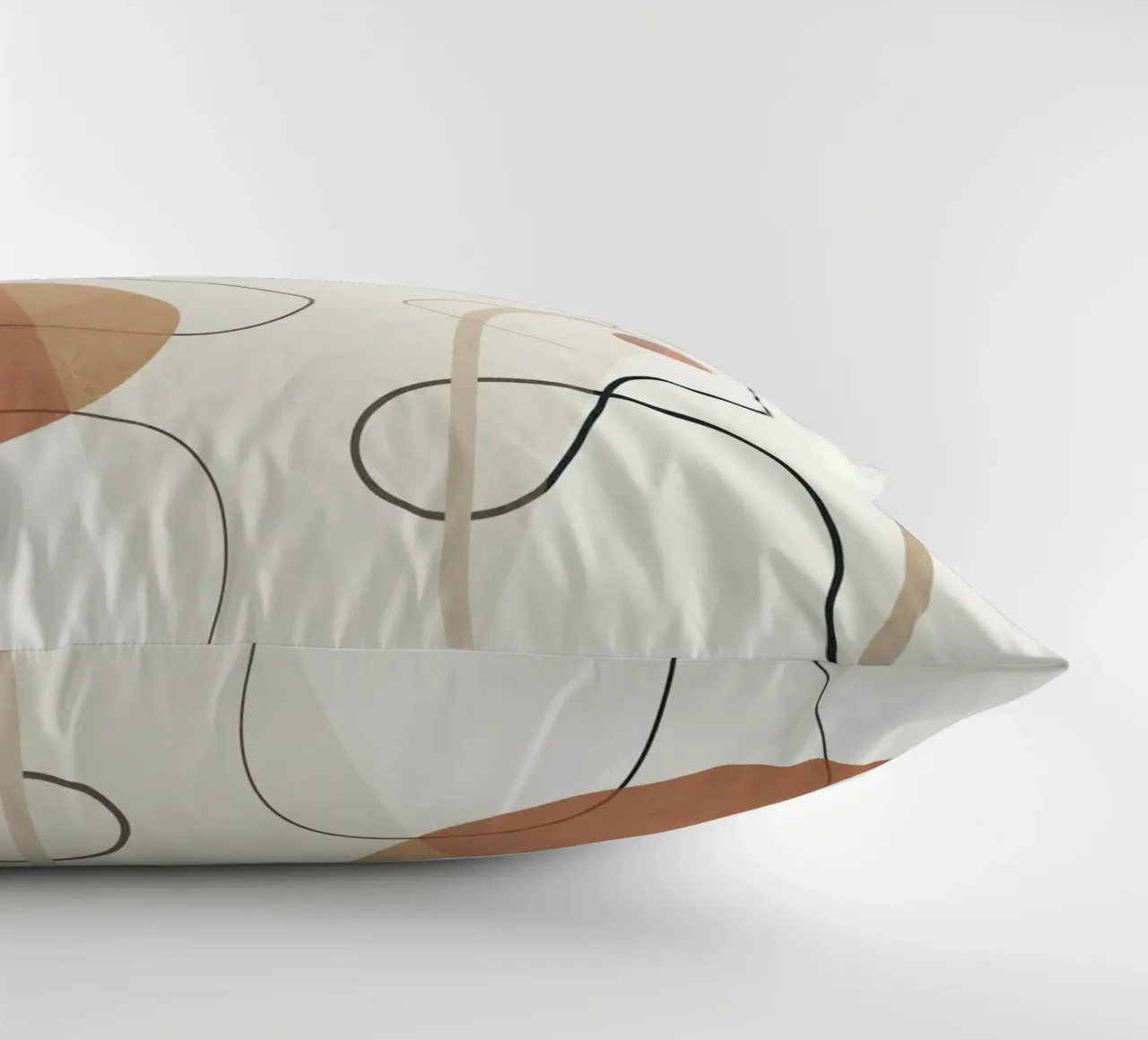 Movement Abstraction 2 decorative cushion by Nadjaa