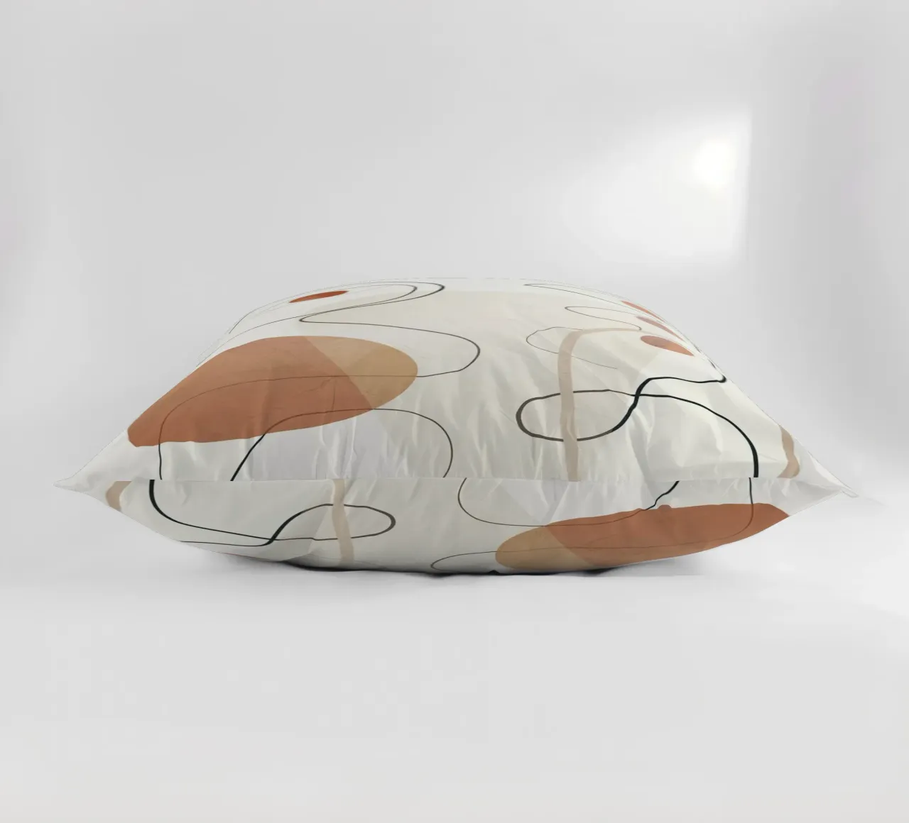 Movement Abstraction 2 decorative cushion by Nadjaa