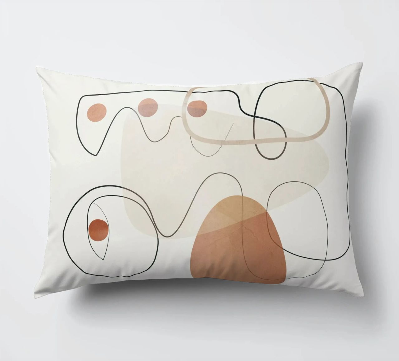 Movement Abstraction 2 cuscino da Nadjaa