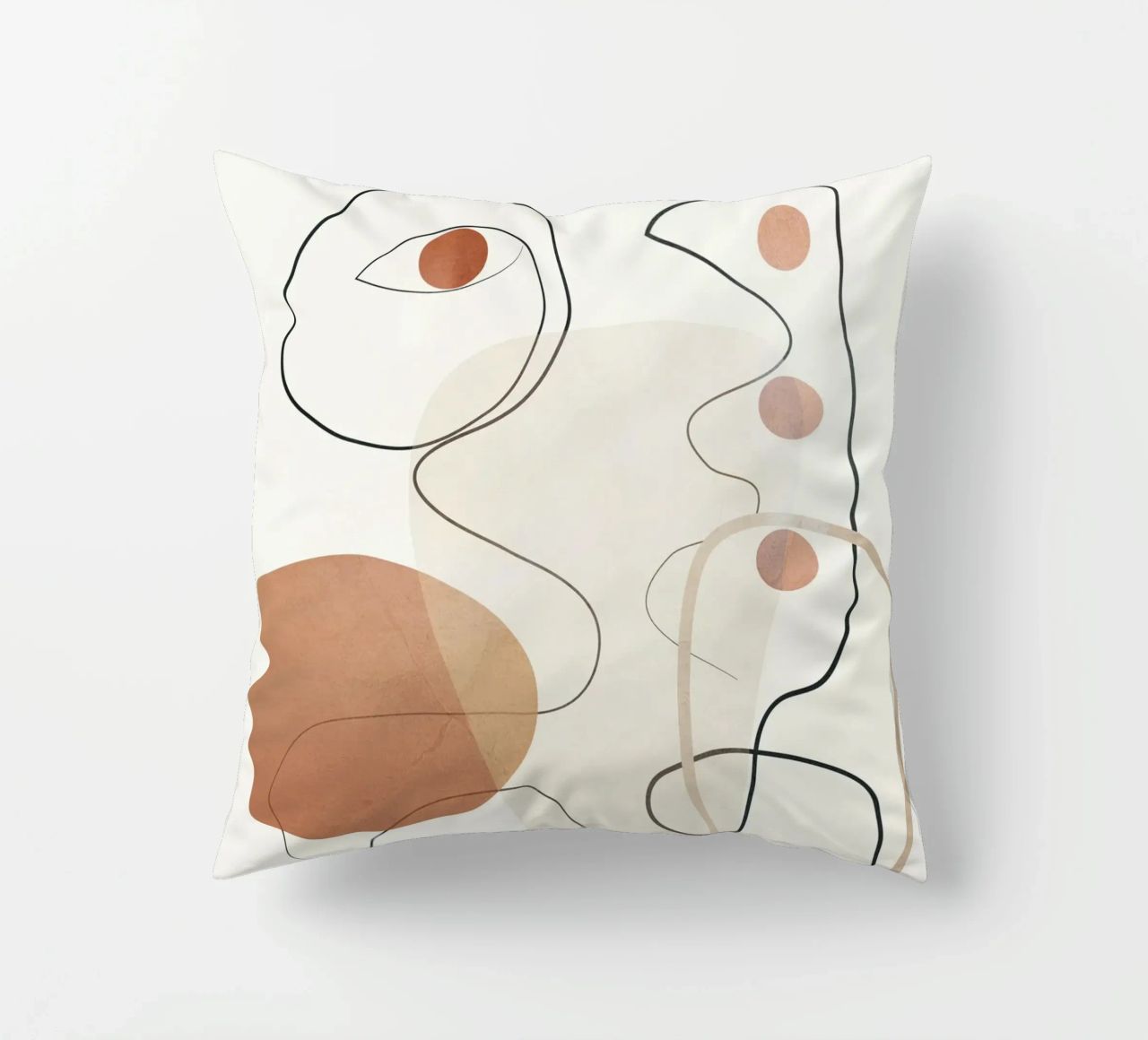 Movement Abstraction 2 cuscino da Nadjaa