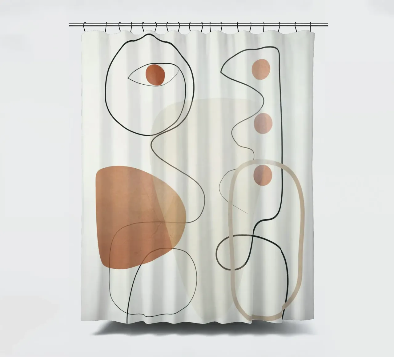 Movement Abstraction 2 tenda da doccia da Nadjaa