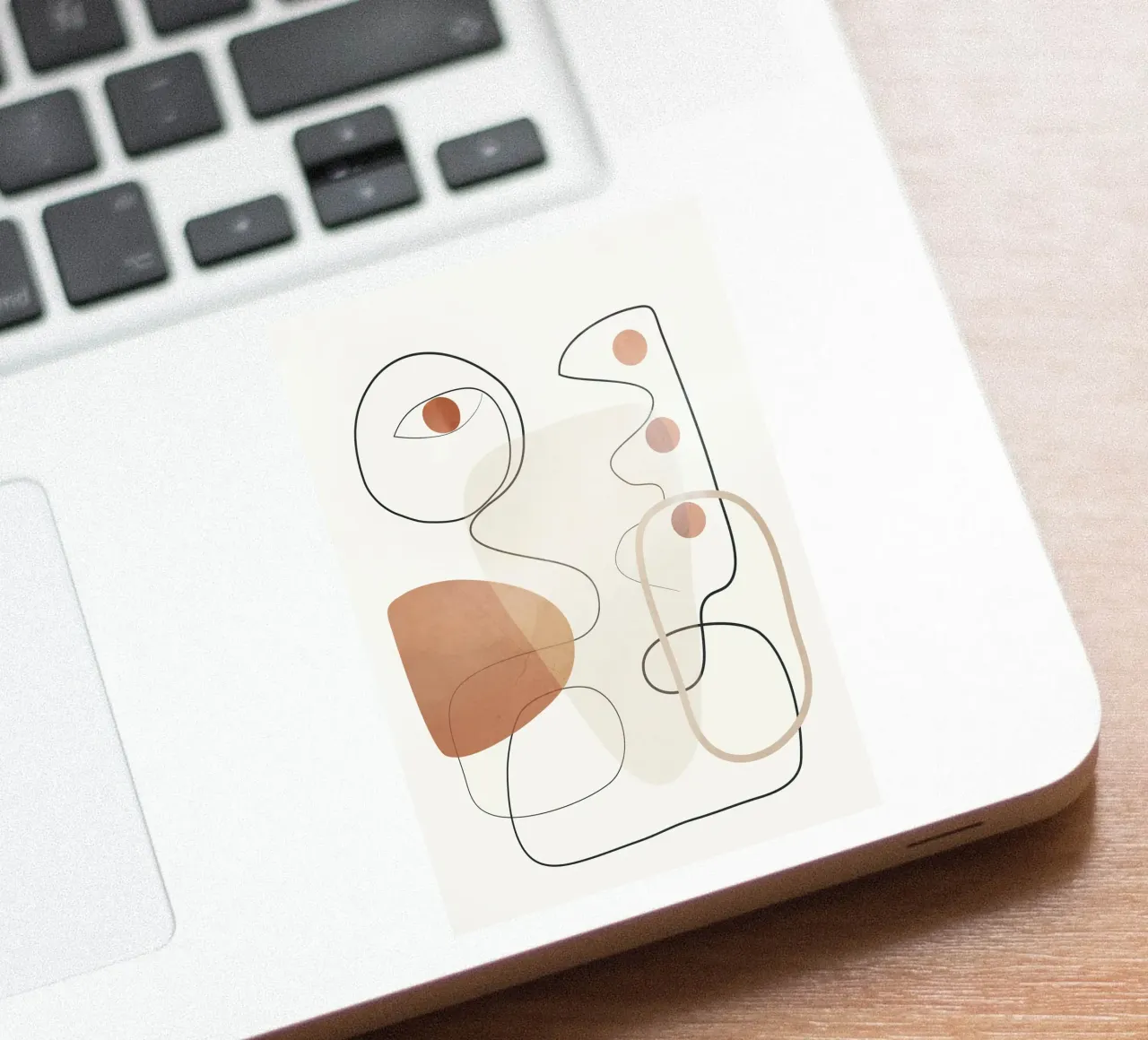 Movement Abstraction 2 adesivo da Nadjaa