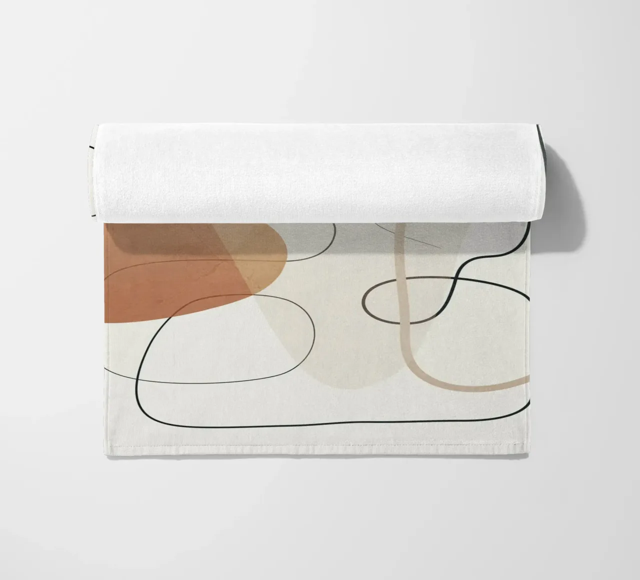 Movement Abstraction 2 serviette de plage de Nadjaa
