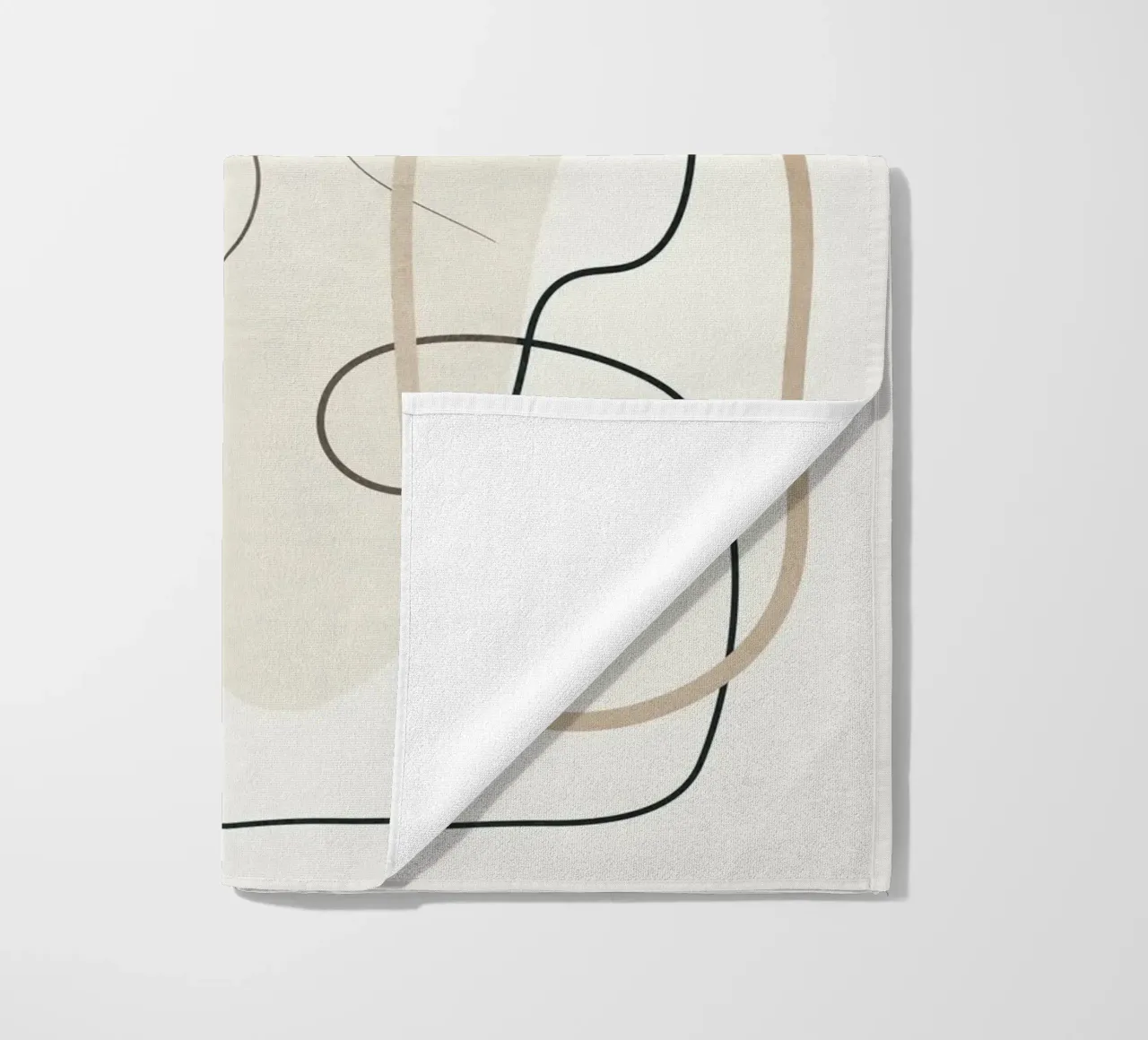 Movement Abstraction 2 serviette de plage de Nadjaa