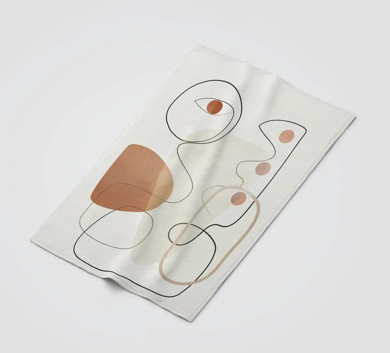 Movement Abstraction 2 coperta in pile da Nadjaa