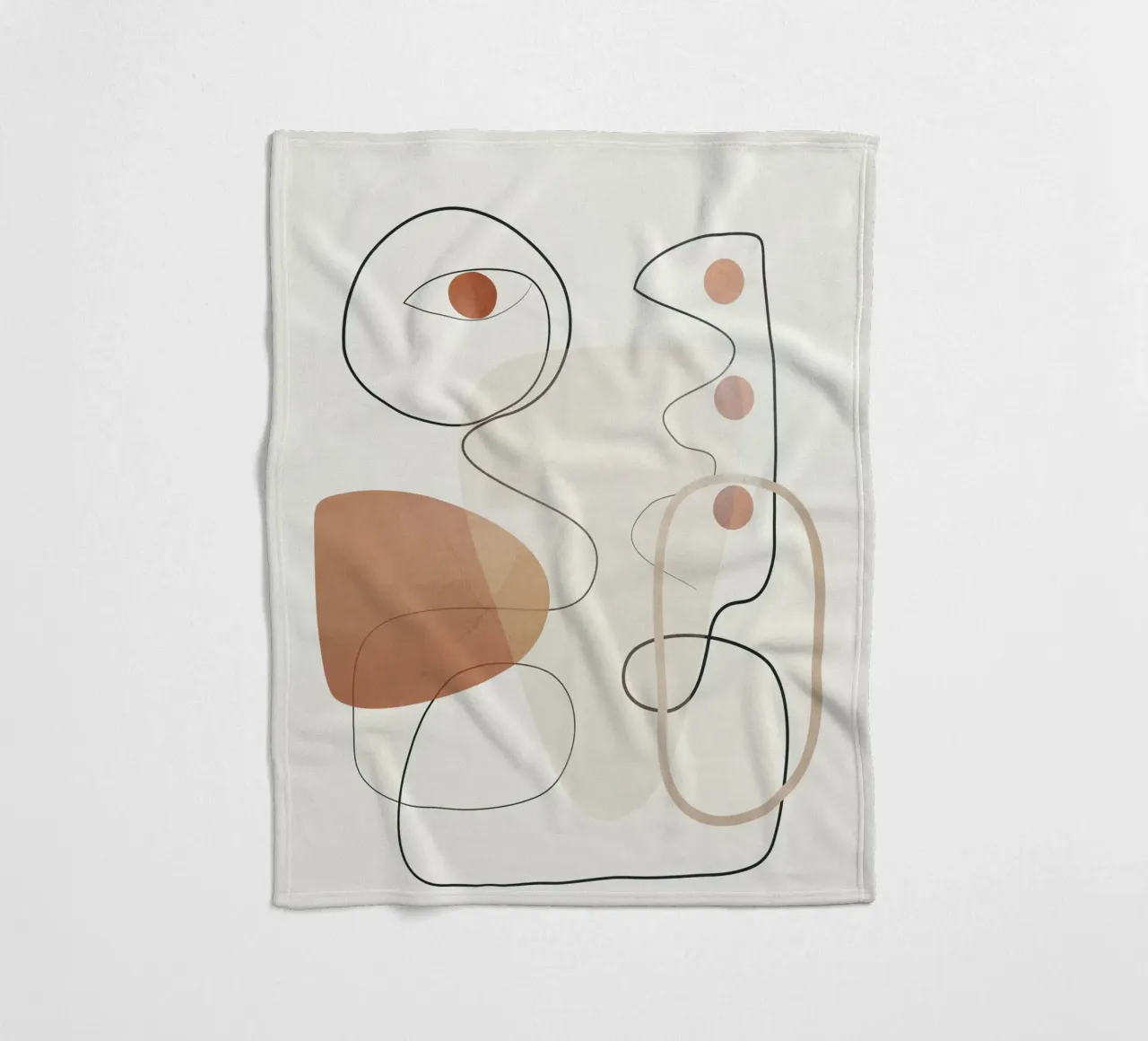 Movement Abstraction 2 coperta in pile da Nadjaa