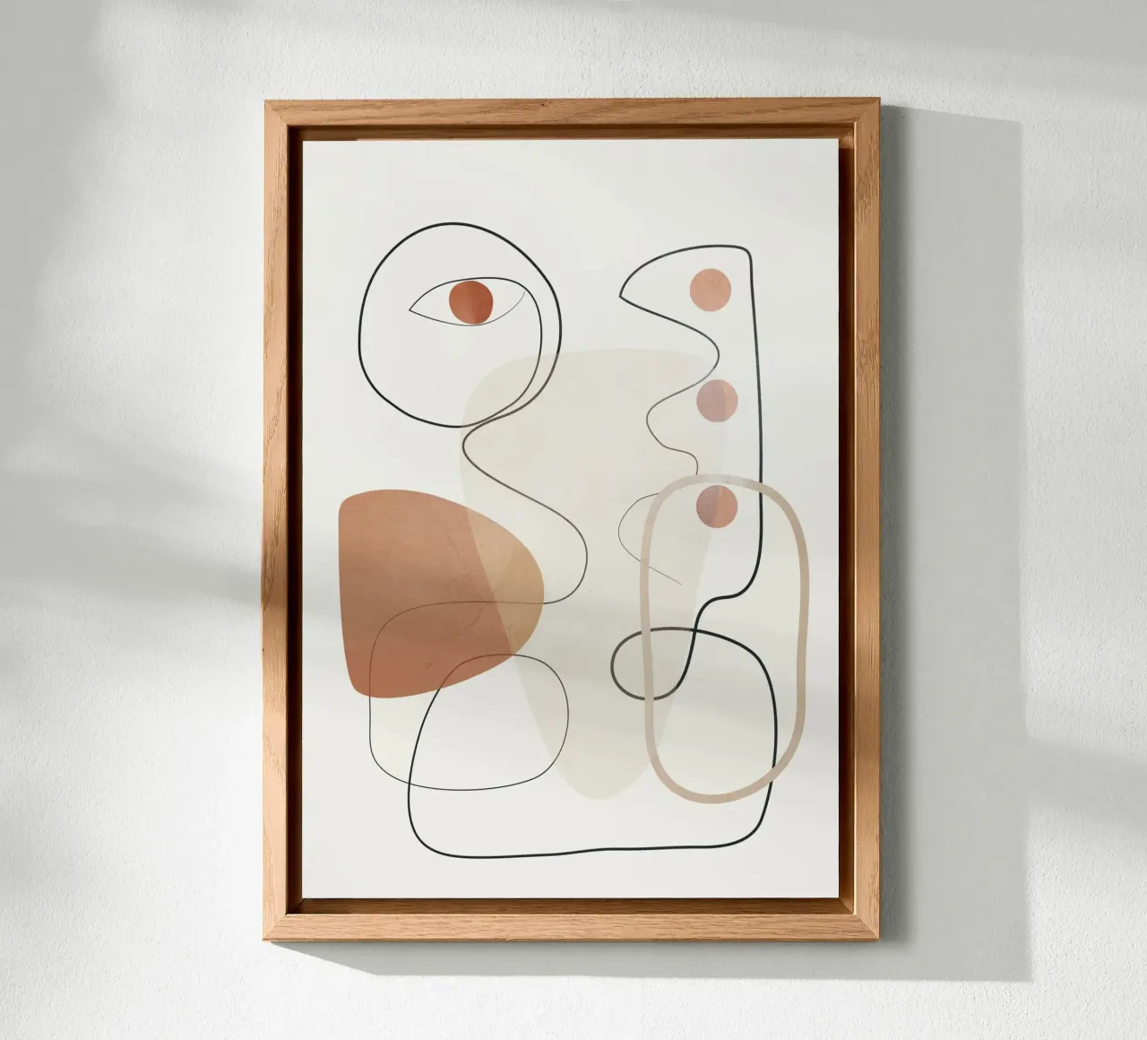 Movement Abstraction 2 alluminio dibond da Nadjaa