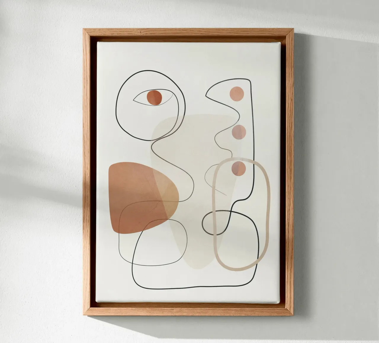 Movement Abstraction 2 tela da Nadjaa