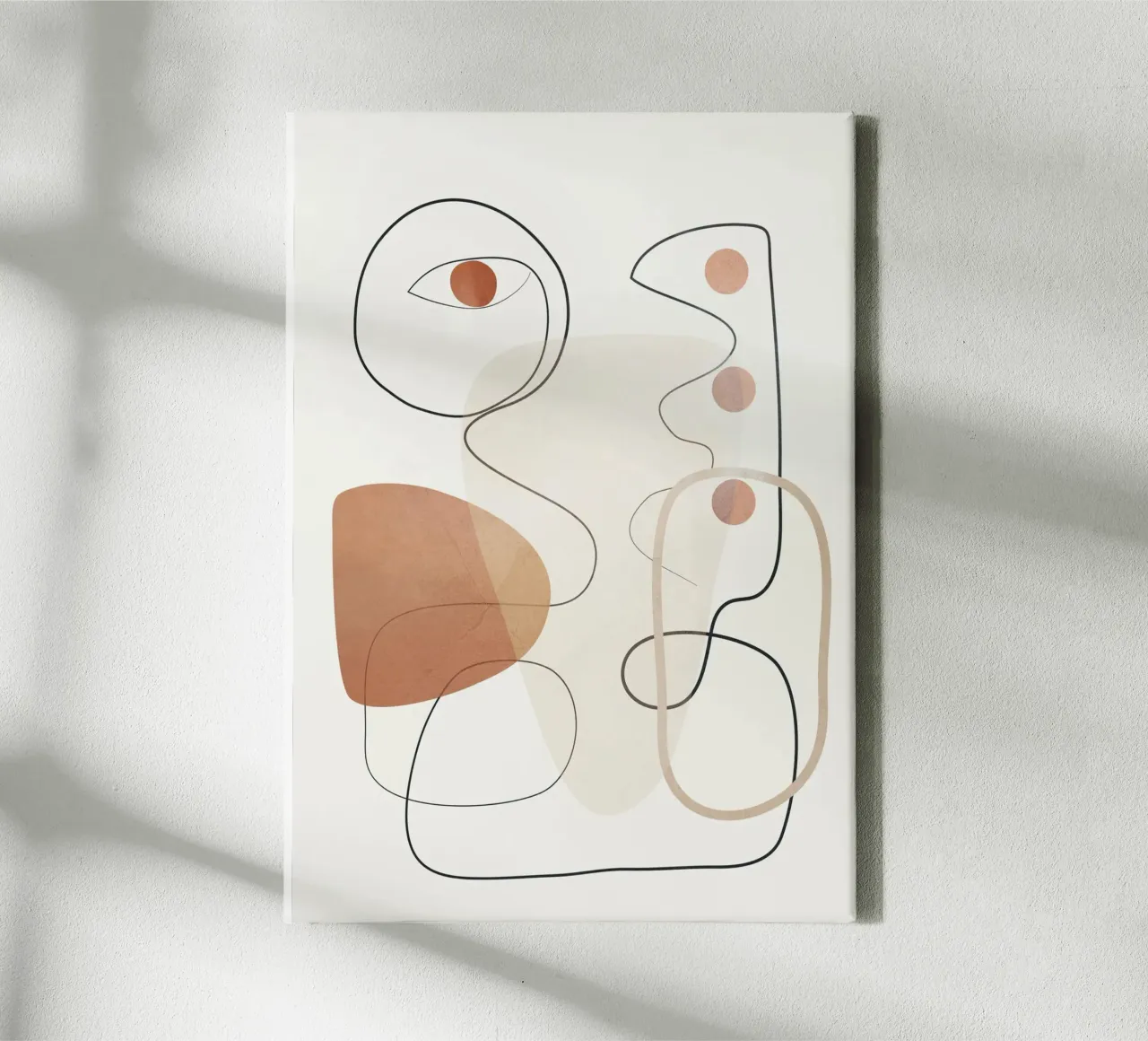 Movement Abstraction 2 tela da Nadjaa