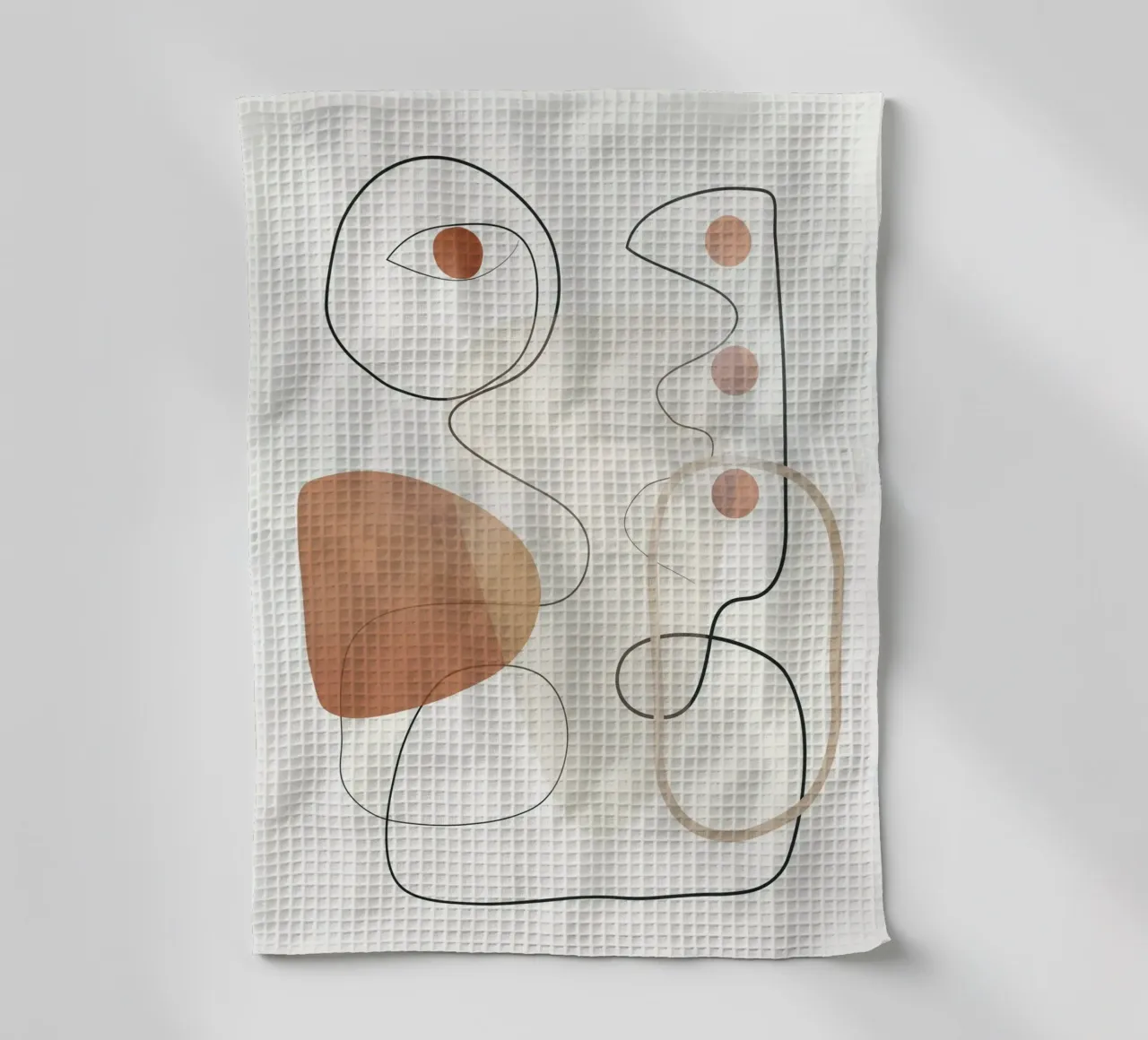 Movement Abstraction 2 torchon de Nadjaa