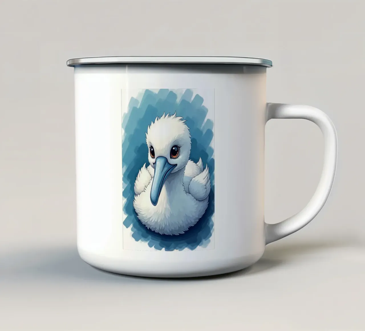Albatros tazza in smalto da CASTILO
