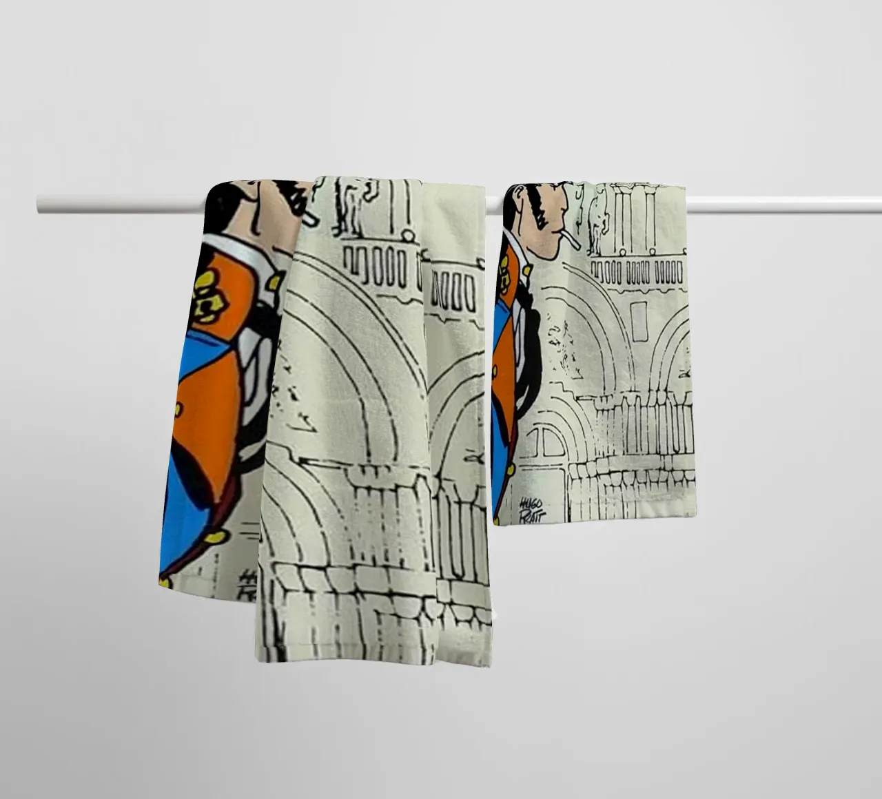 Short Discount Travel Stories Adventures and Journeys towel by MIa_Dispath