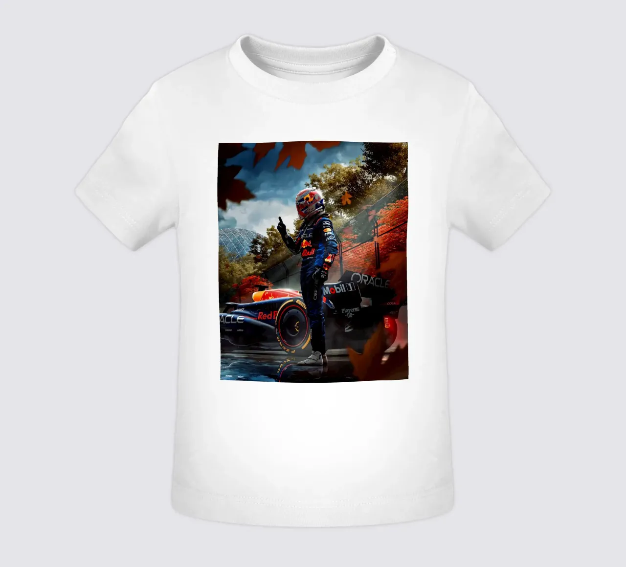 Max Verstappen Baby T-Shirt von Indah Creative