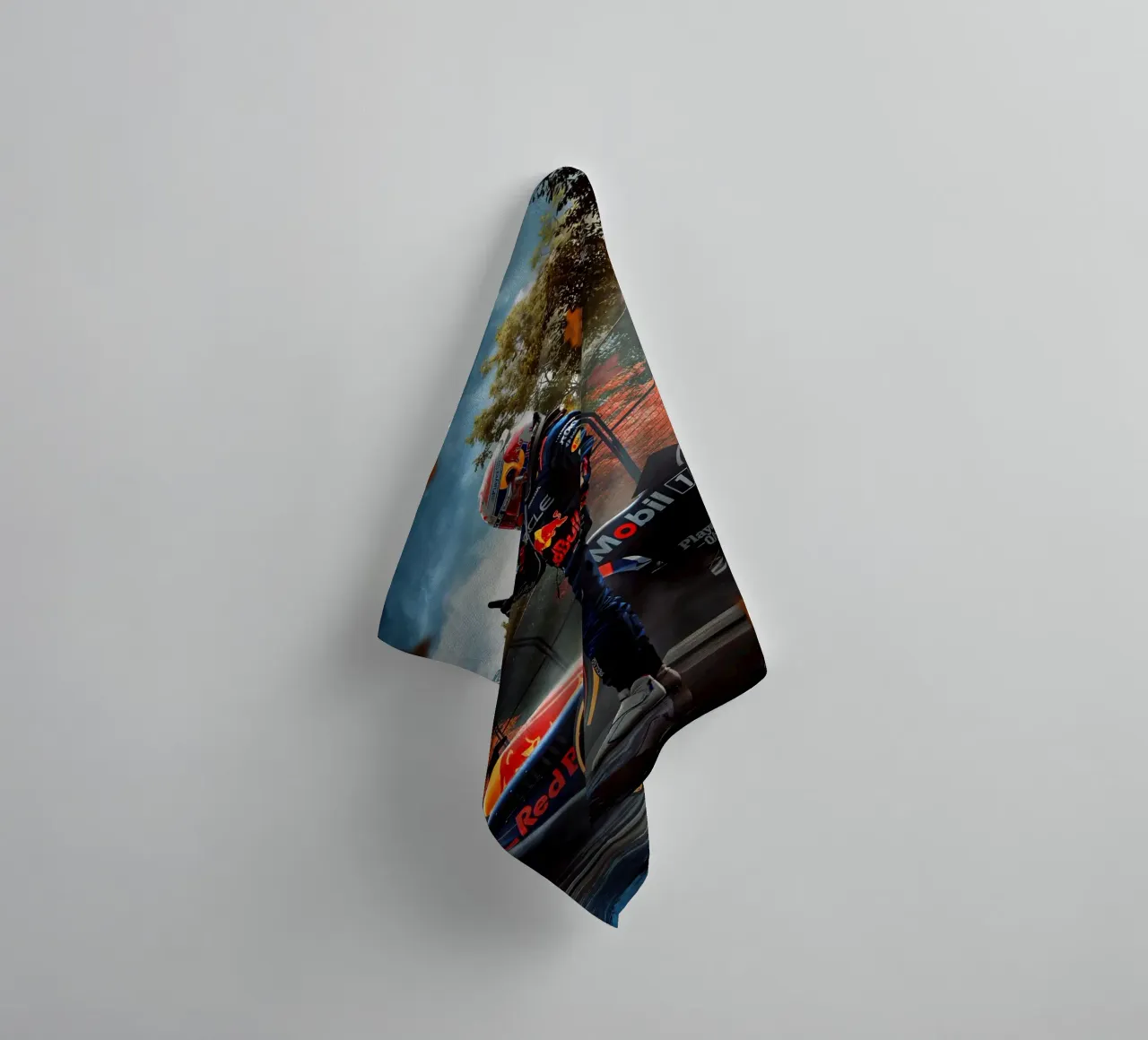 Max Verstappen asciugamano da bagno da Indah Creative