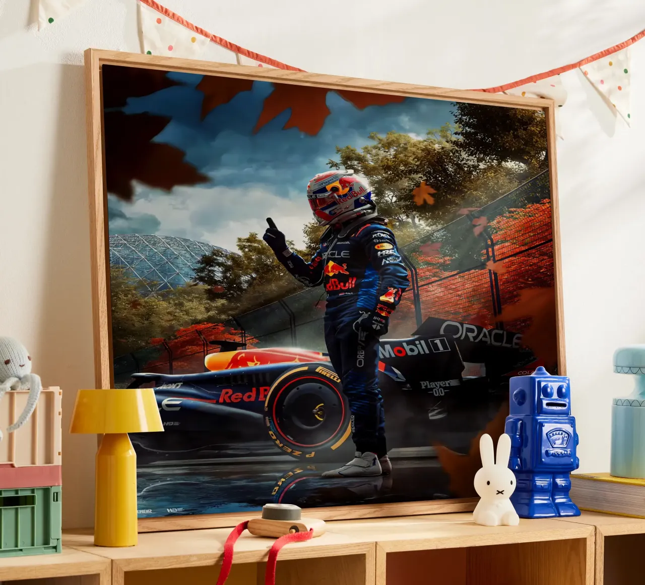 Max Verstappen plexiglass da Indah Creative