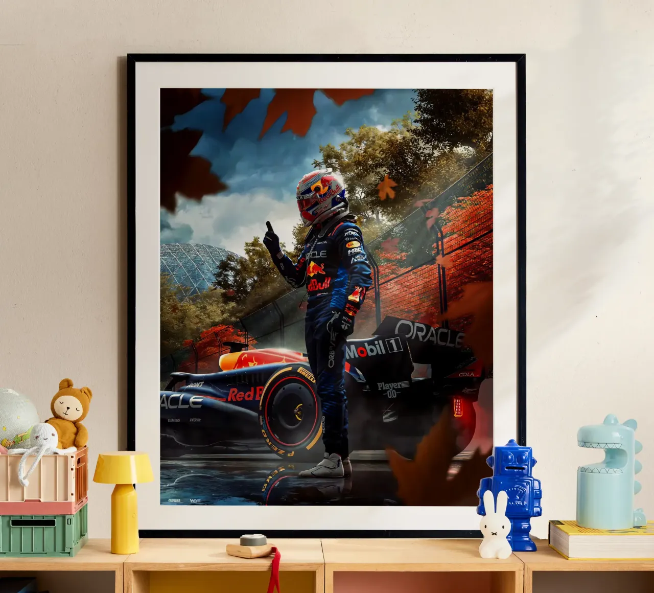 Max Verstappen carta hahnemühle da Indah Creative
