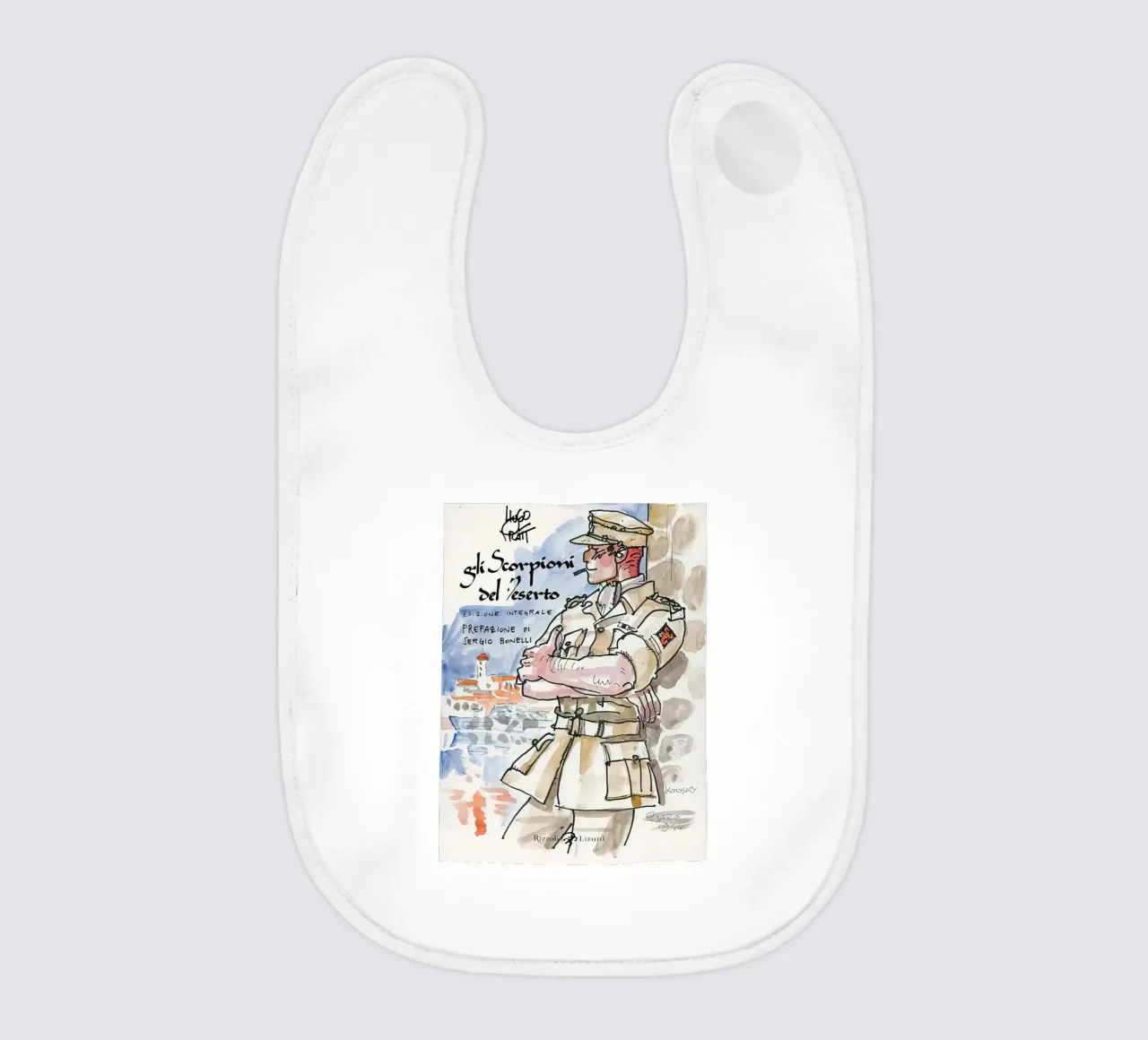 Maltese The Scorpions of the Desert. Unabridged edition baby bib by MIa_Dispath