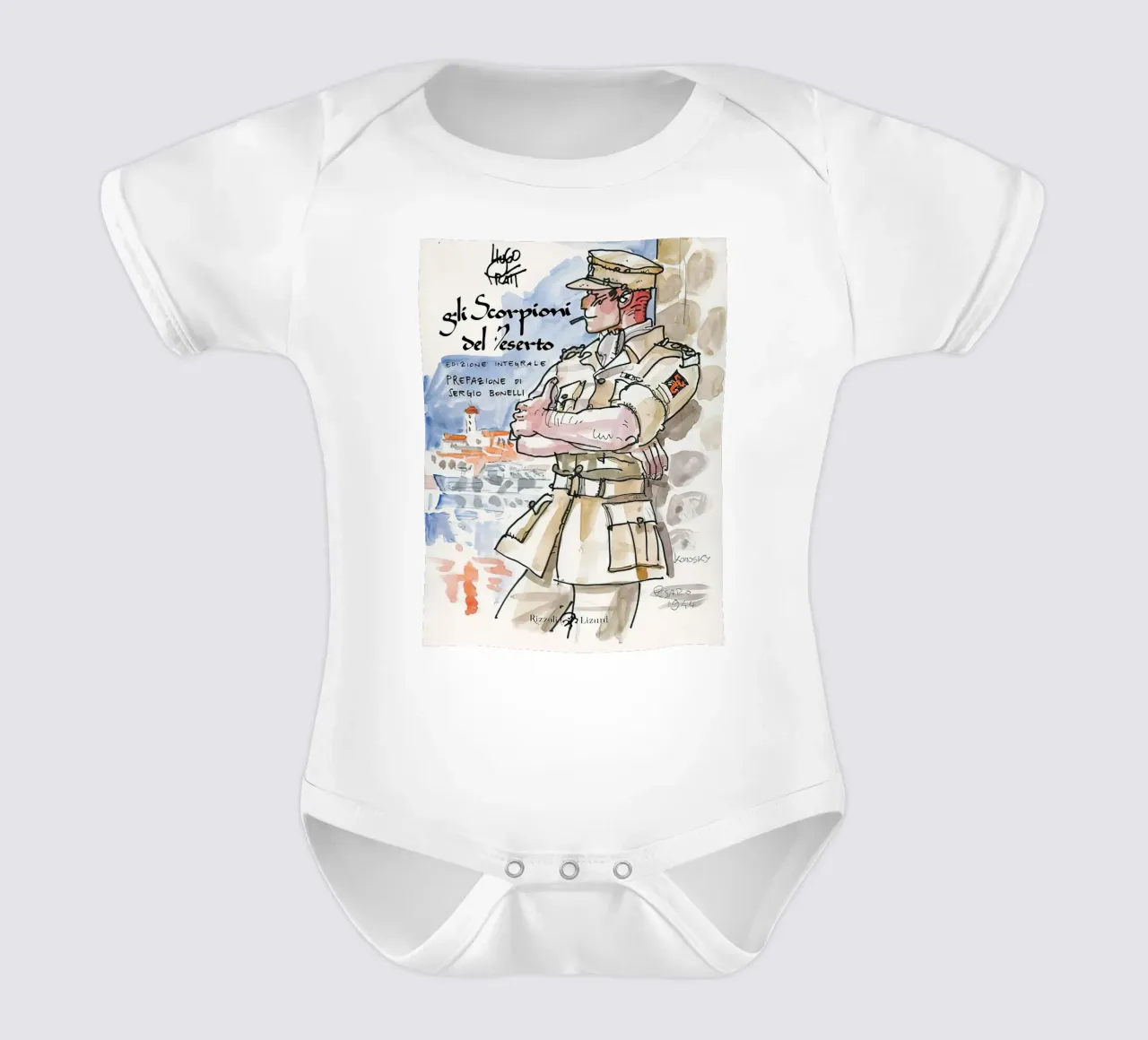 Maltese The Scorpions of the Desert. Unabridged edition short-sleeve baby romper by MIa_Dispath