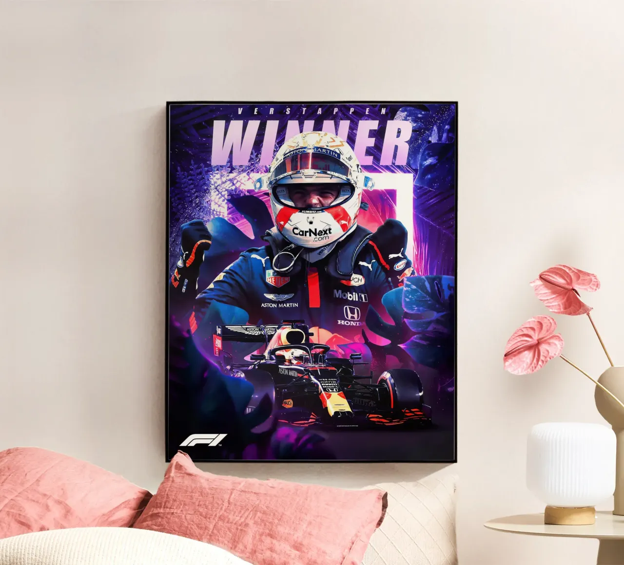 Max Verstappen plexiglass da Indah Creative