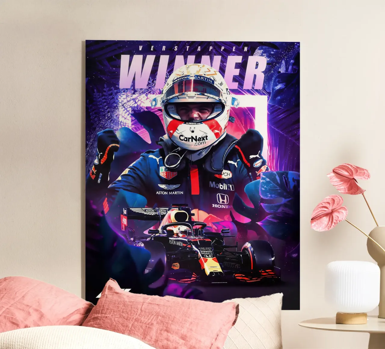 Max Verstappen plexiglass da Indah Creative