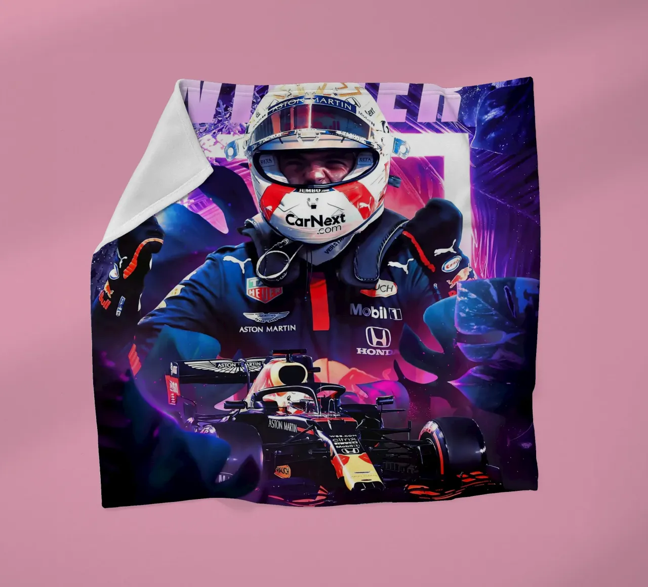 Max Verstappen coperta in pile da Indah Creative