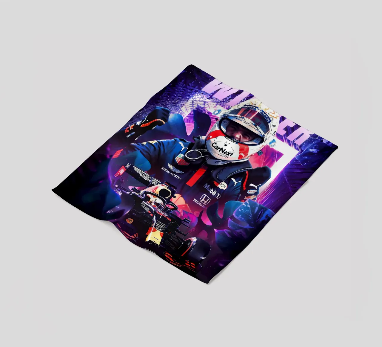 Max Verstappen coperta in pile da Indah Creative