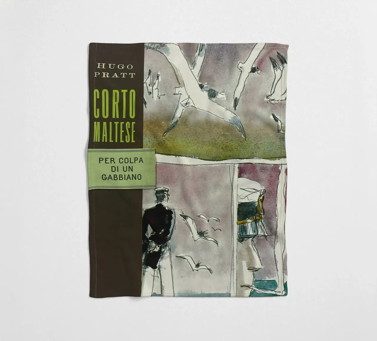 Malteser Hugo Pratt Aquarelles Et Planches Fleecedecke von MIa_Dispath
