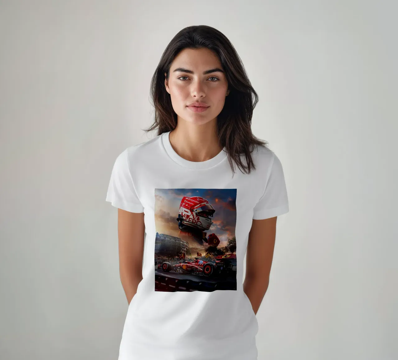 Charles Leclerc t-shirt da Indah Creative