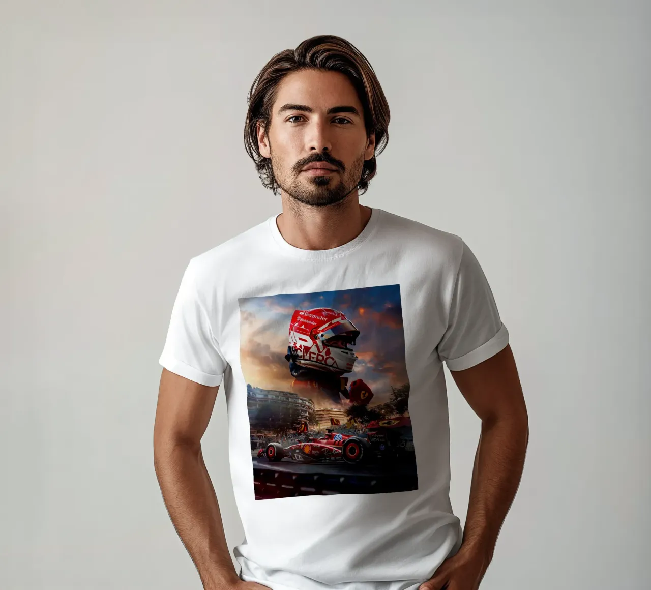Charles Leclerc t-shirt da Indah Creative