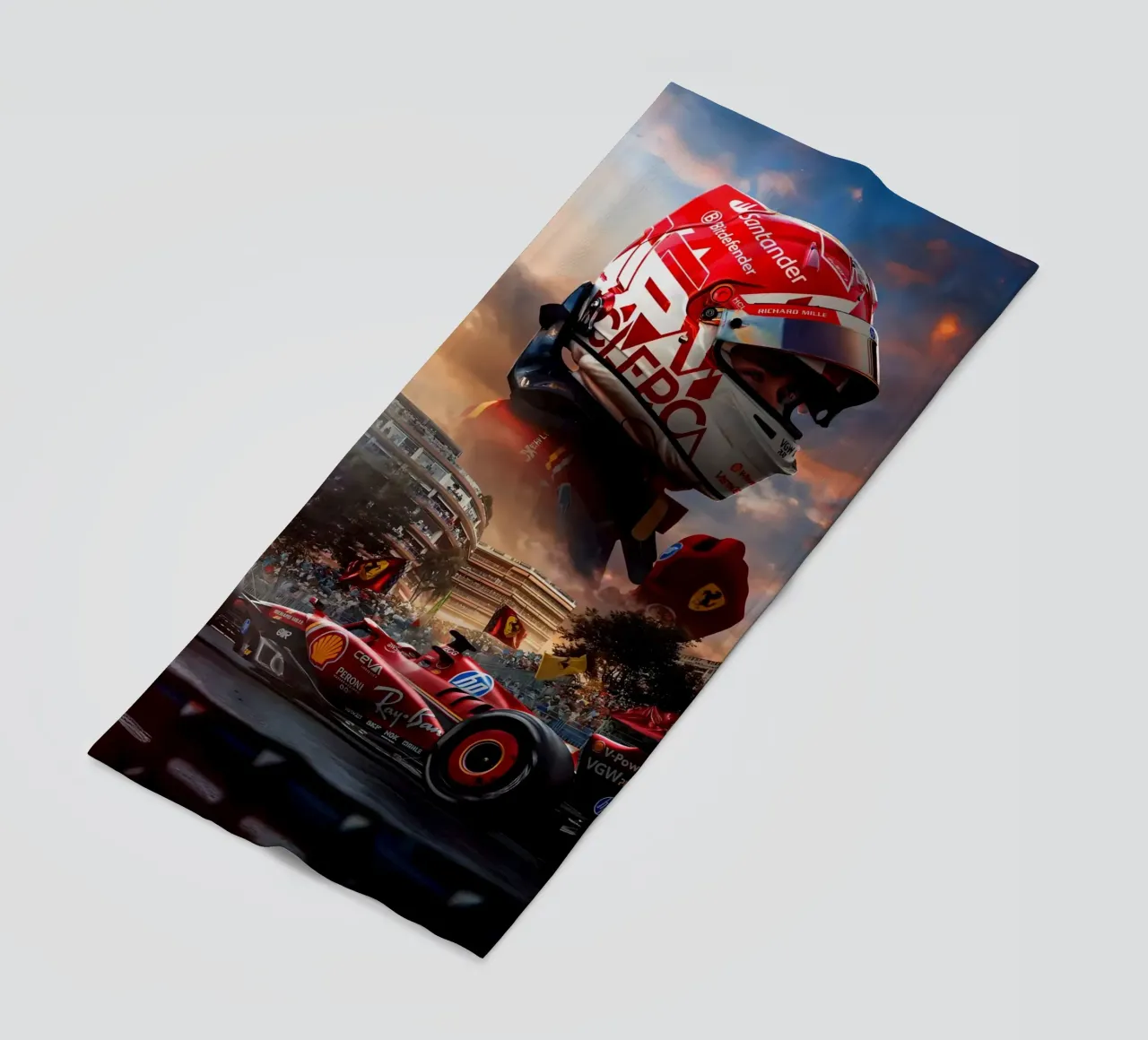 Charles Leclerc telo mare da Indah Creative