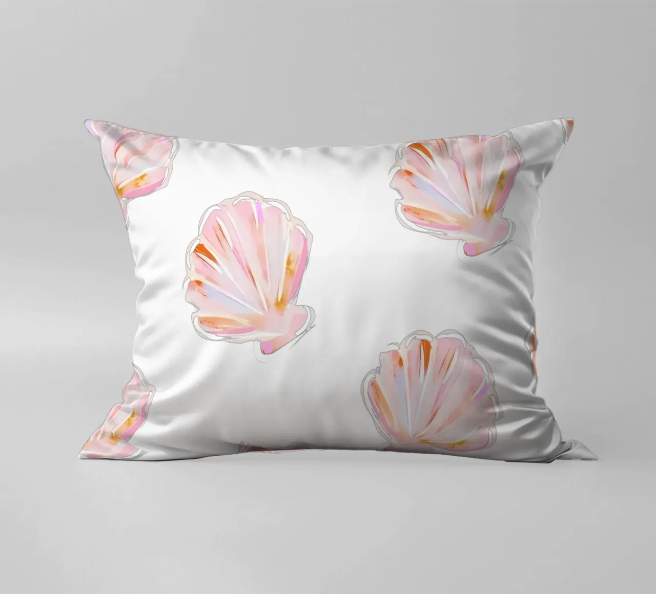 Sea Shell Pattern, Dolce Vita Print, Beach Wall Art decorative cushion by DolceVita