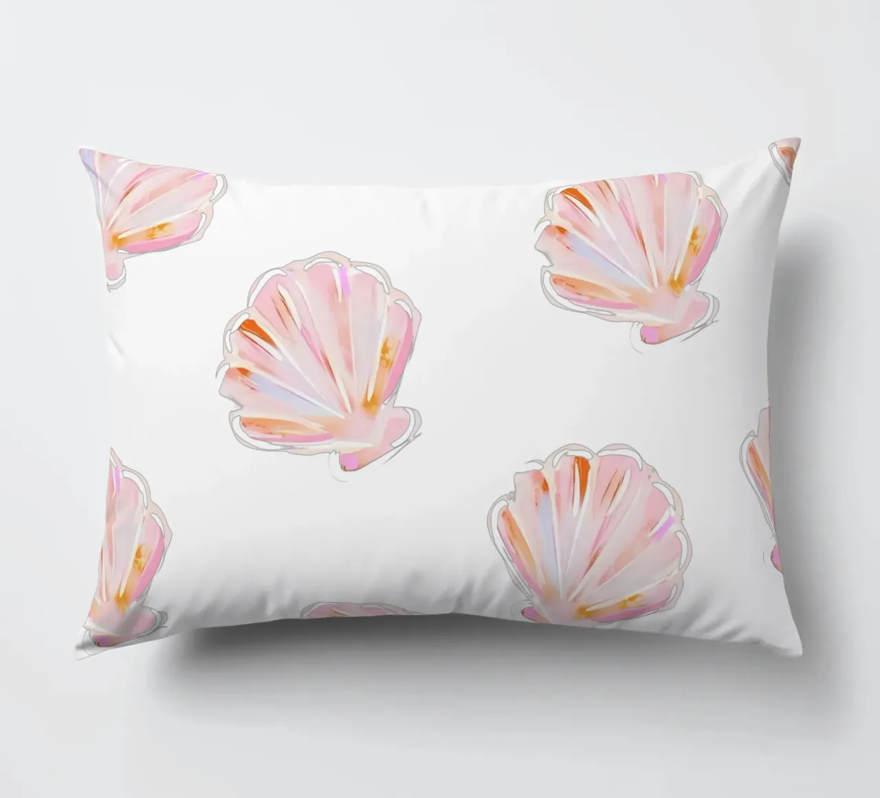 Sea Shell Pattern, Dolce Vita Print, Beach Wall Art decorative cushion by DolceVita
