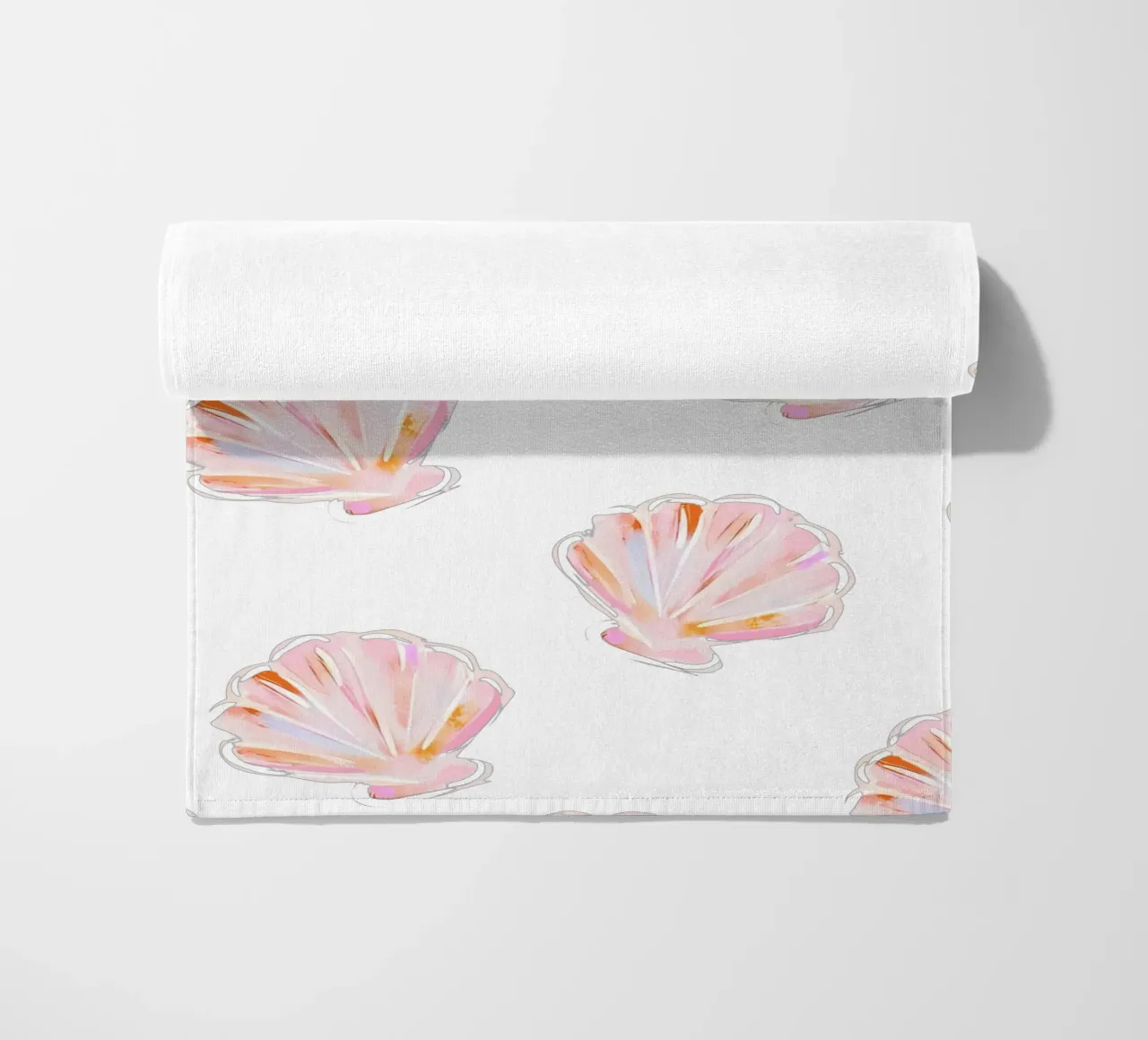 Sea Shell Pattern, Dolce Vita Print, Beach Wall Art beach towel by DolceVita