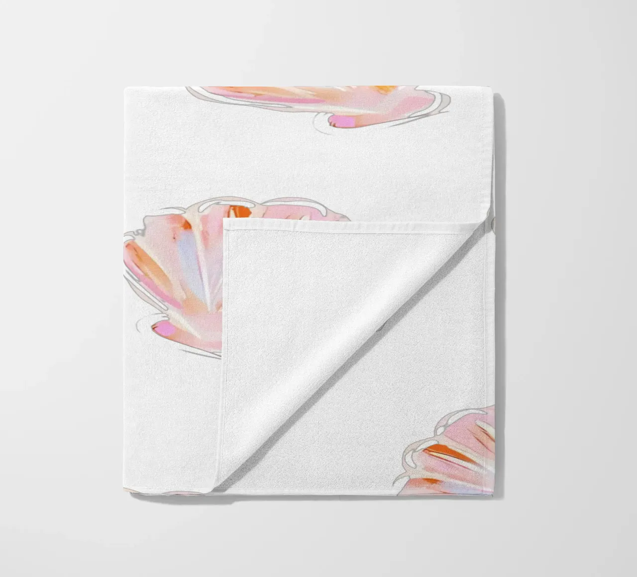 Sea Shell Pattern, Dolce Vita Print, Beach Wall Art beach towel by DolceVita