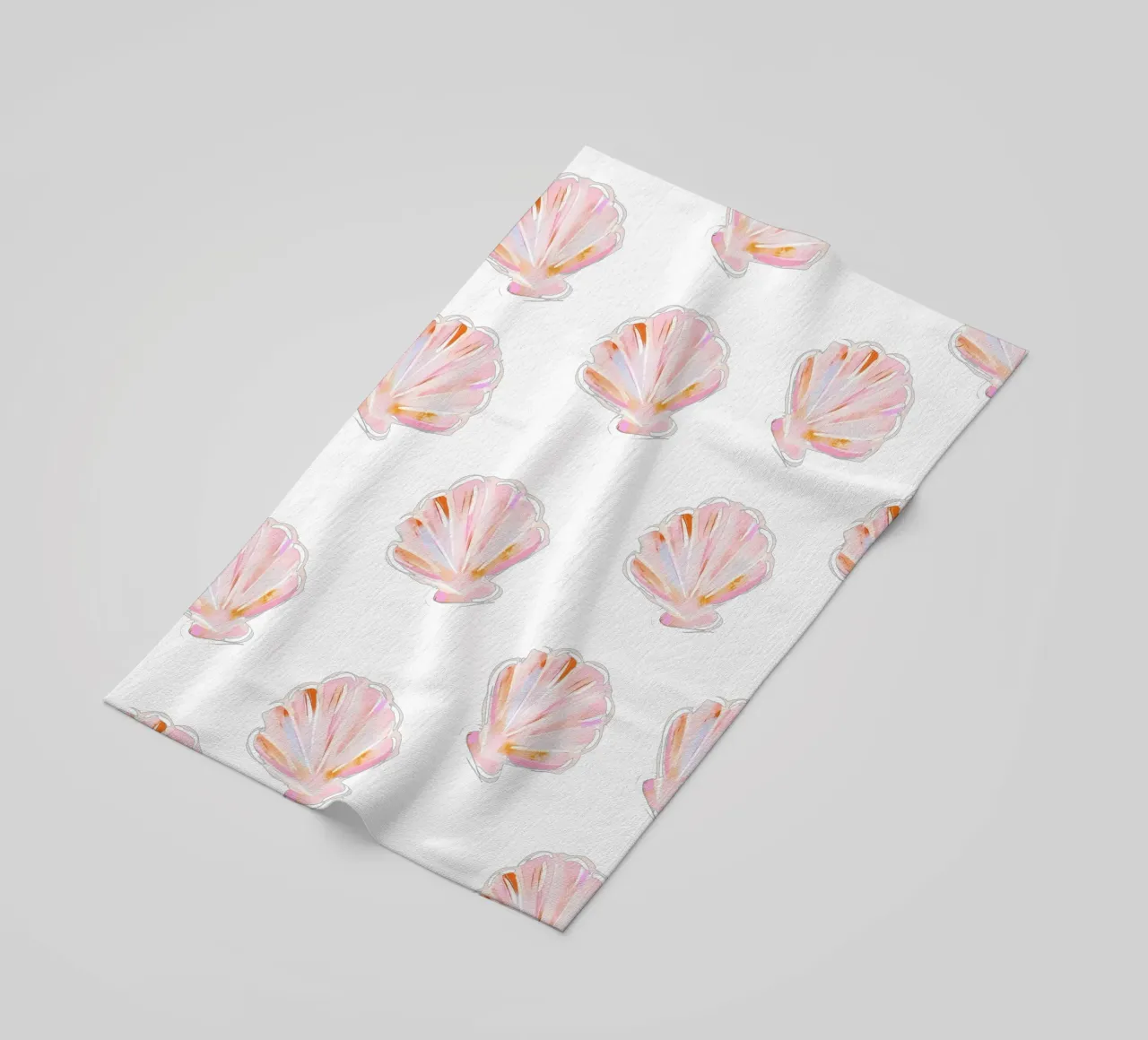 Sea Shell Pattern, Dolce Vita Print, Beach Wall Art beach towel by DolceVita