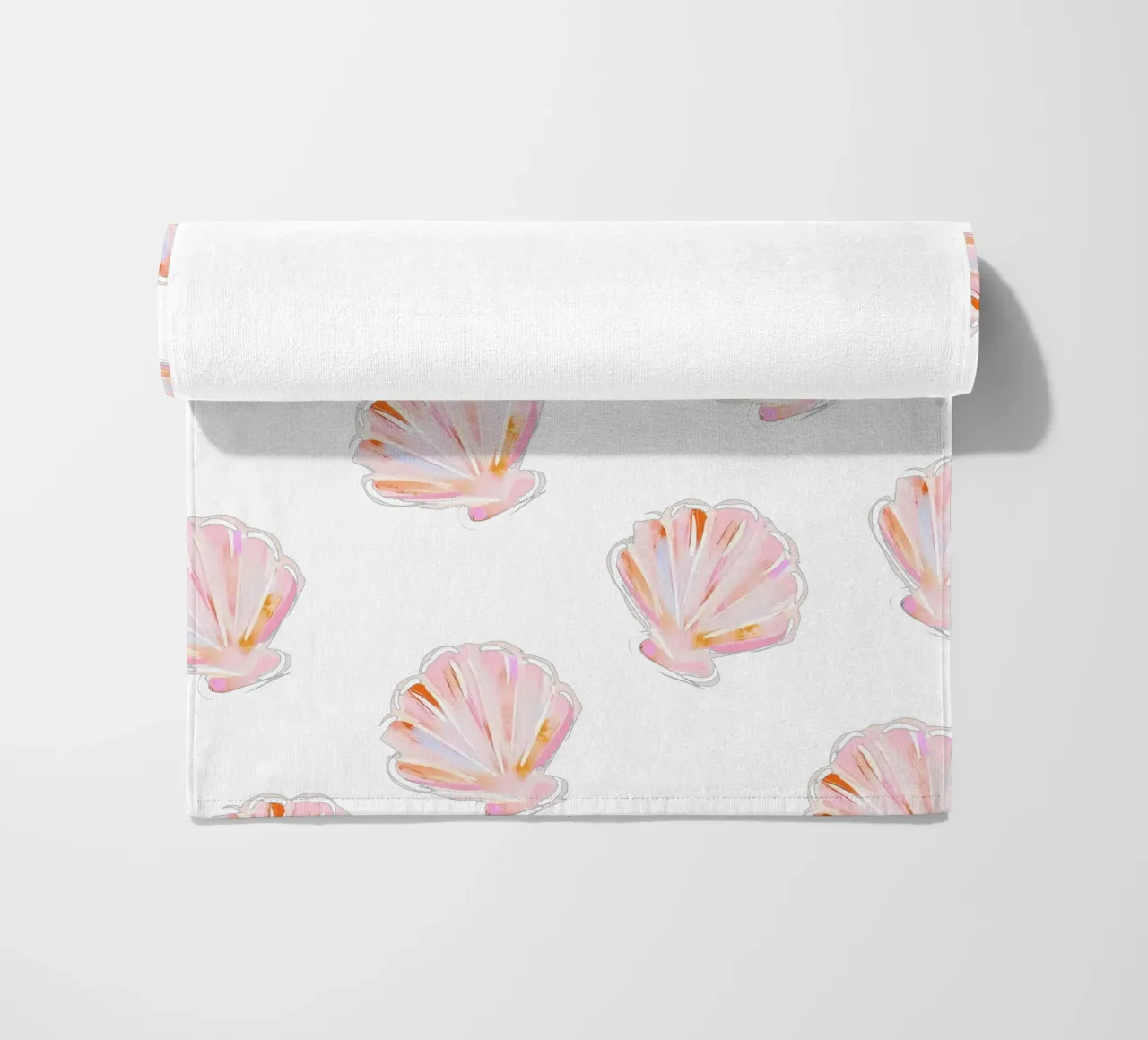 Sea Shell Pattern, Dolce Vita Print, Beach Wall Art beach towel by DolceVita