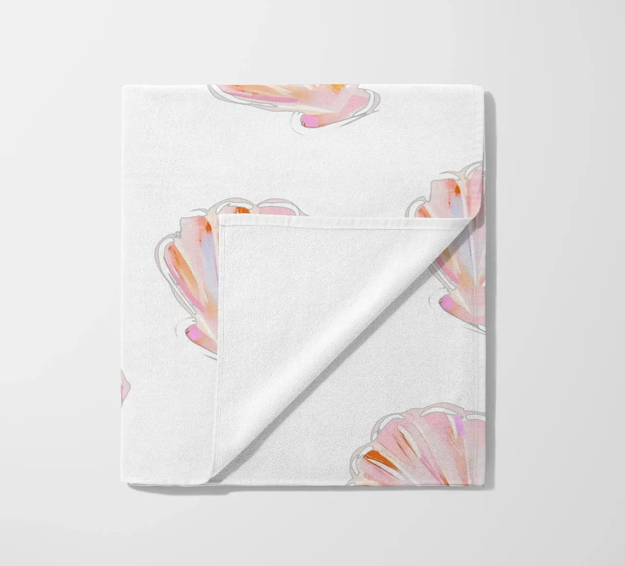 Sea Shell Pattern, Dolce Vita Print, Beach Wall Art beach towel by DolceVita