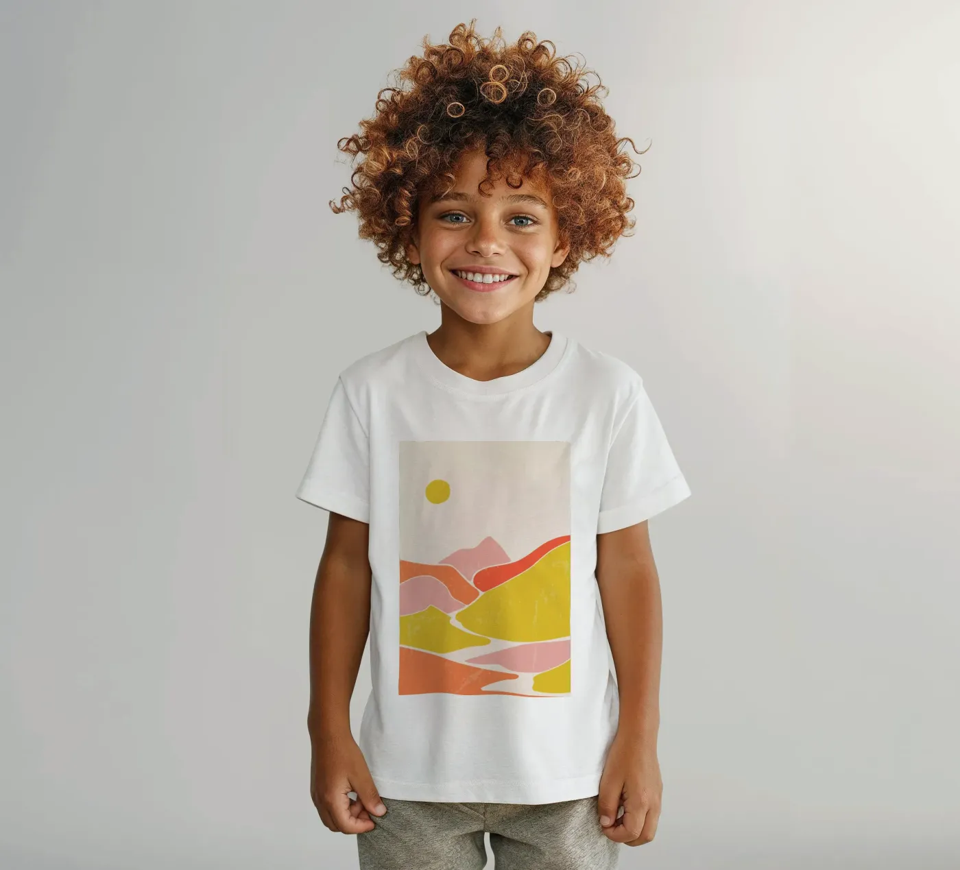 Peak Sun t-shirt bambini da Pure