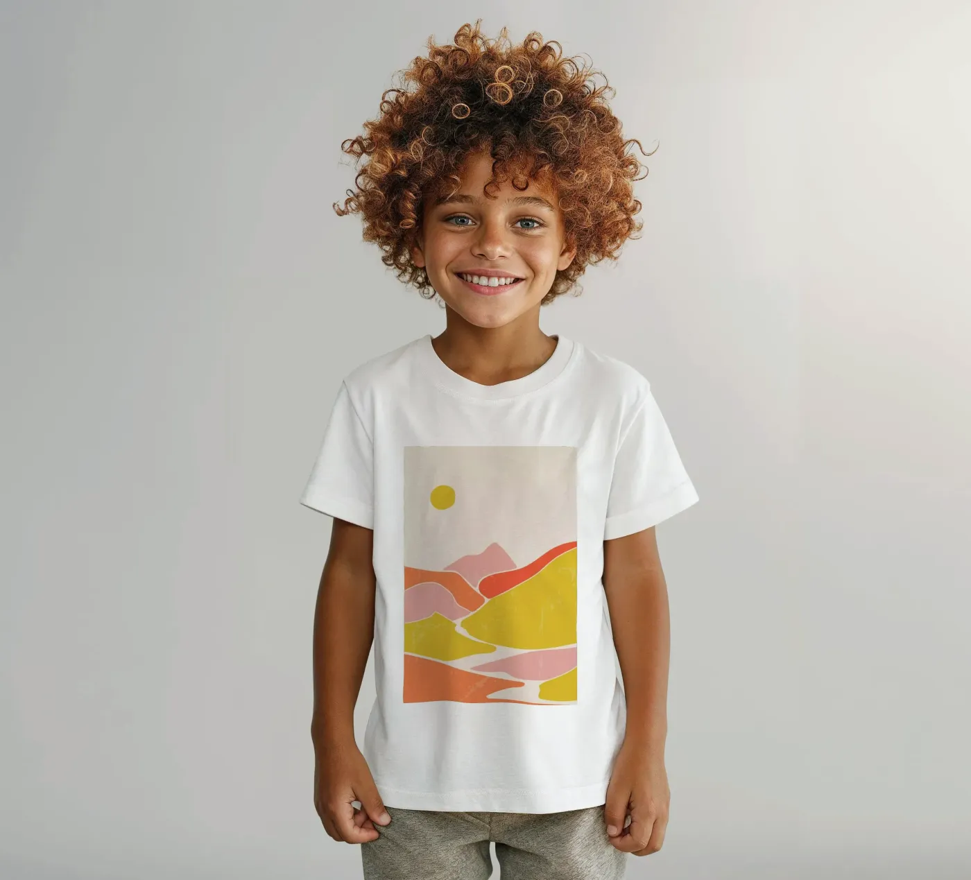 Peak Sun t-shirt bambini da Pure