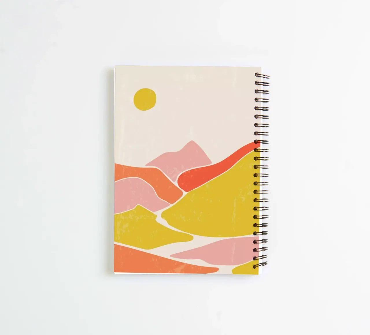 Peak Sun spiral notebook by Pure