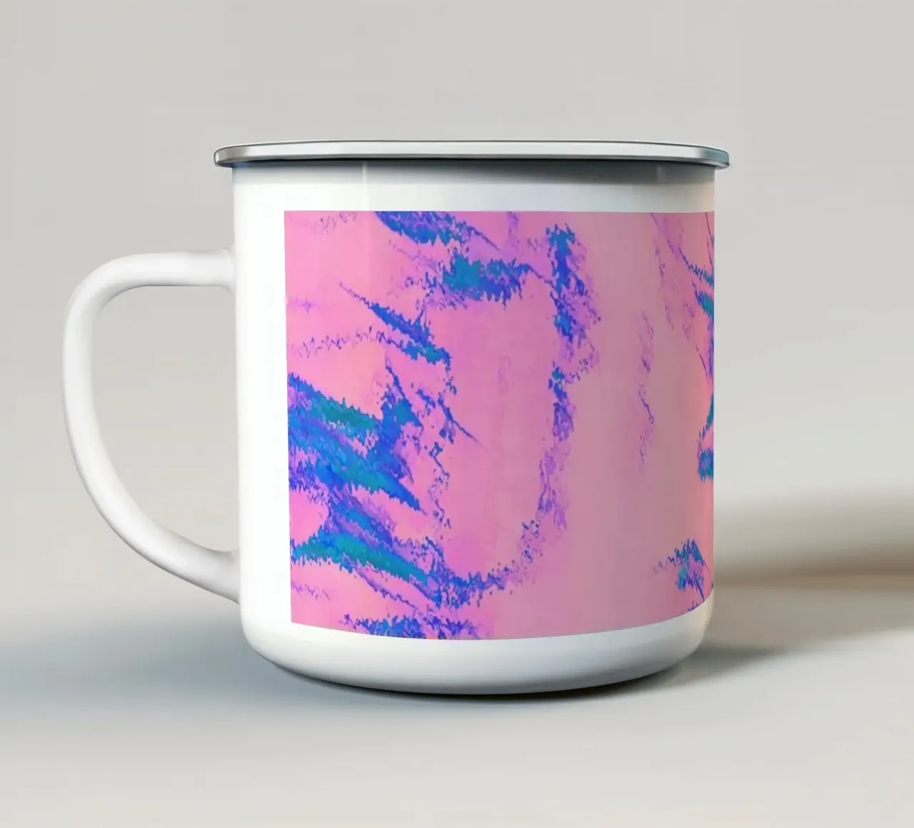 Vedo la bellezza Orchidea cotta tazza in smalto da SilverPegasus
