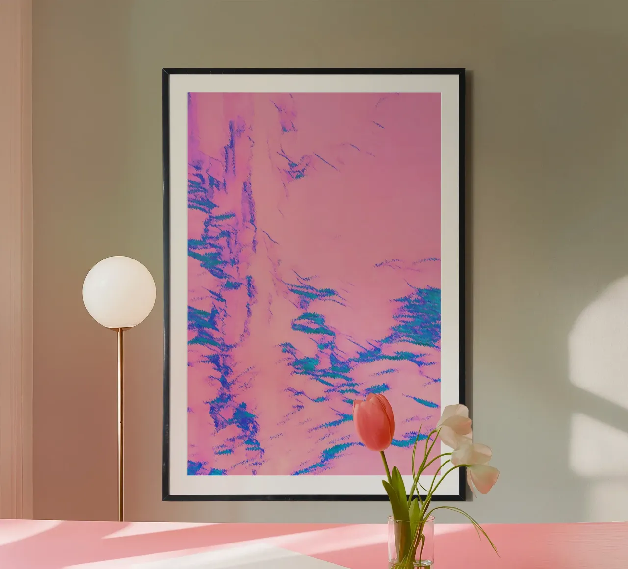 Vedo la bellezza Orchidea cotta poster da SilverPegasus