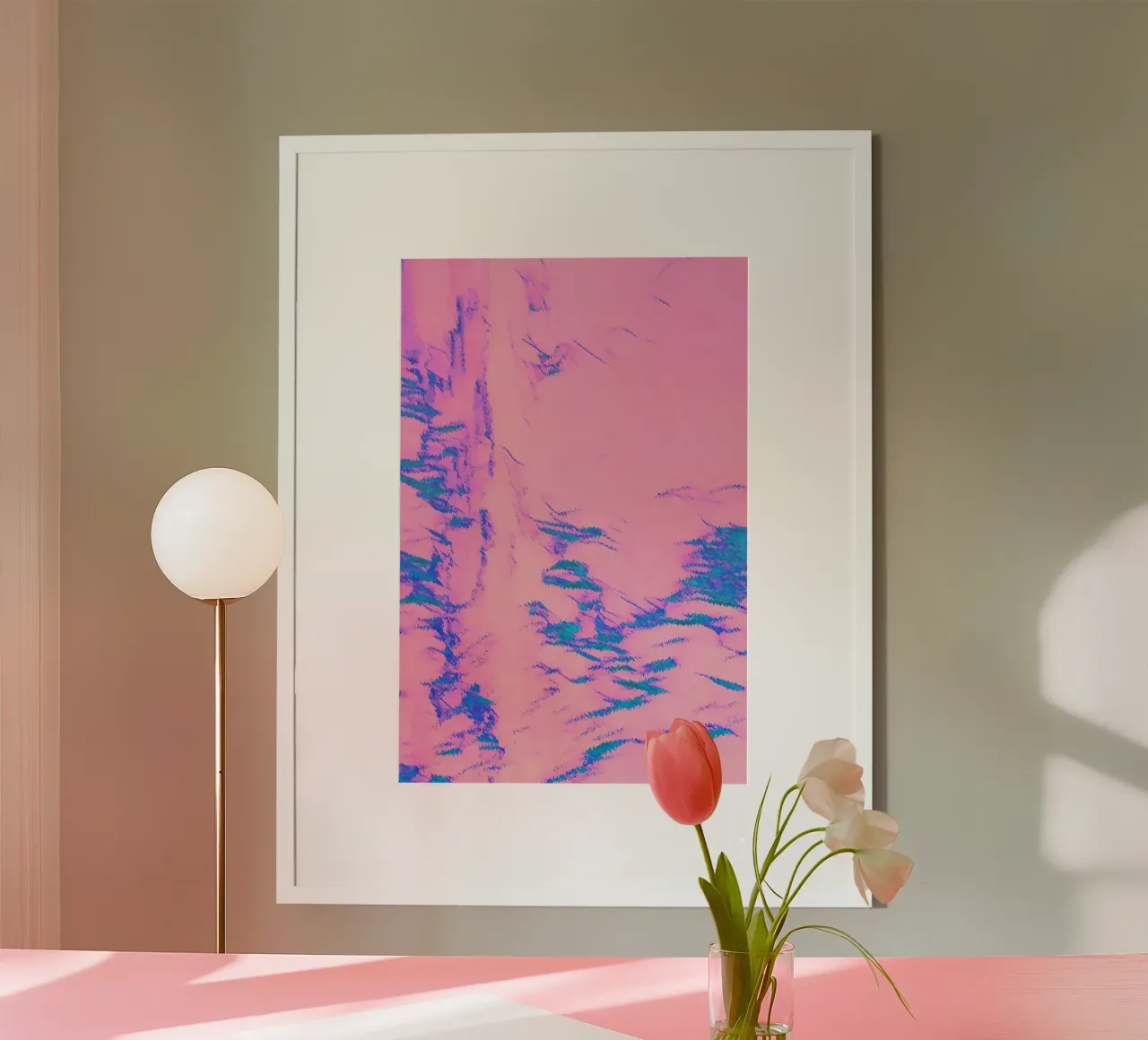 Vedo la bellezza Orchidea cotta poster da SilverPegasus