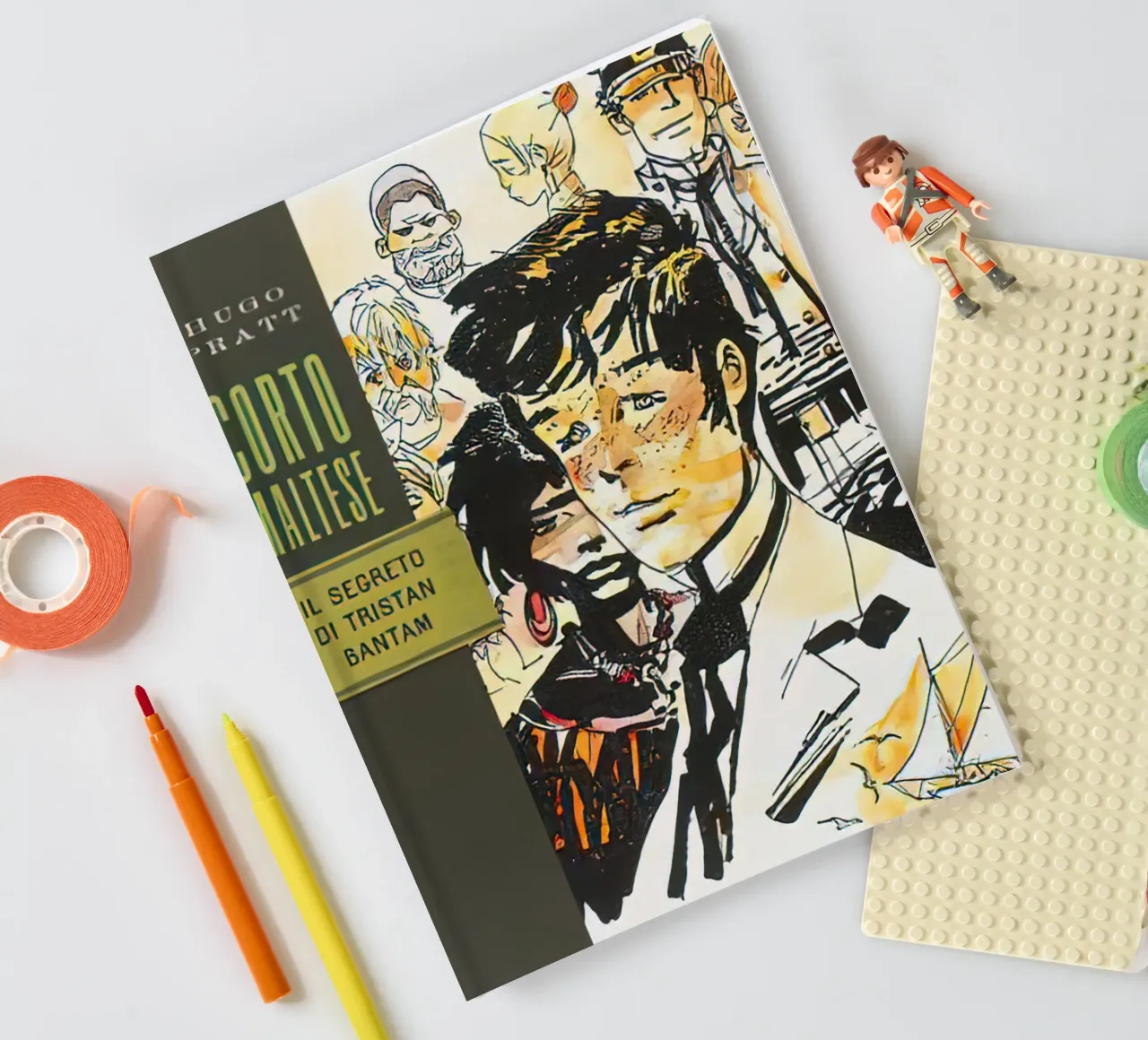 Maltese The Secret of Tristan Bantam notebook by MIa_Dispath