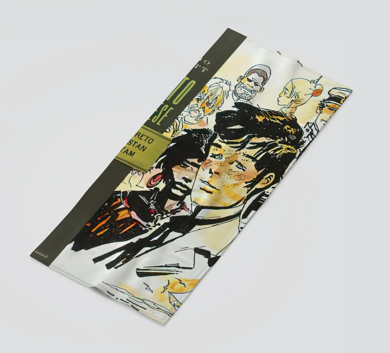 Maltese The Secret of Tristan Bantam beach towel by MIa_Dispath