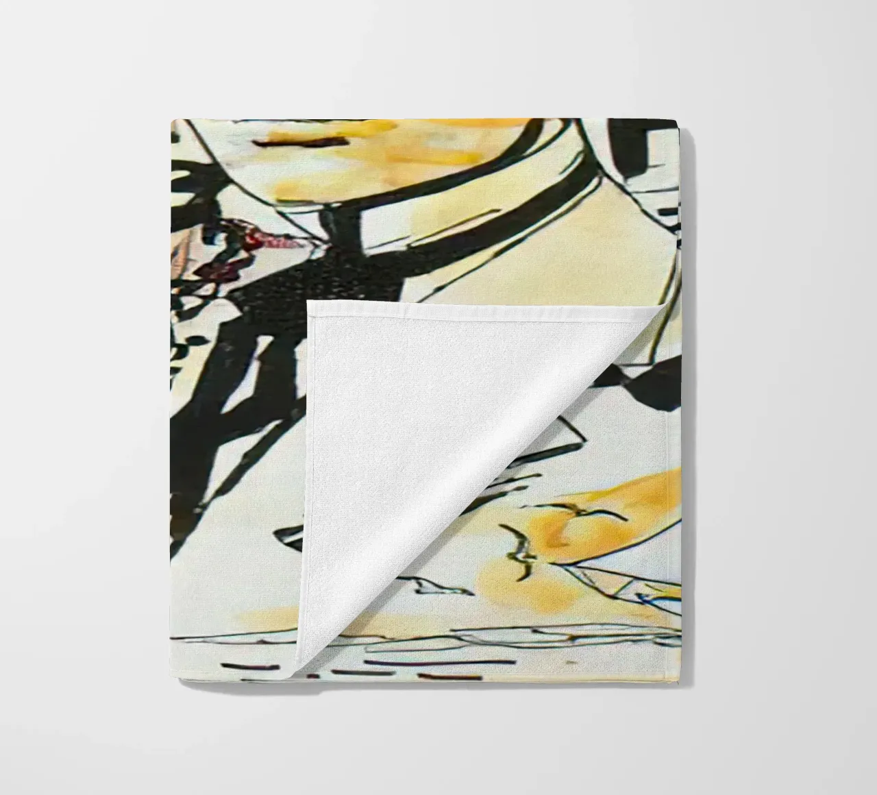 Maltese The Secret of Tristan Bantam beach towel by MIa_Dispath