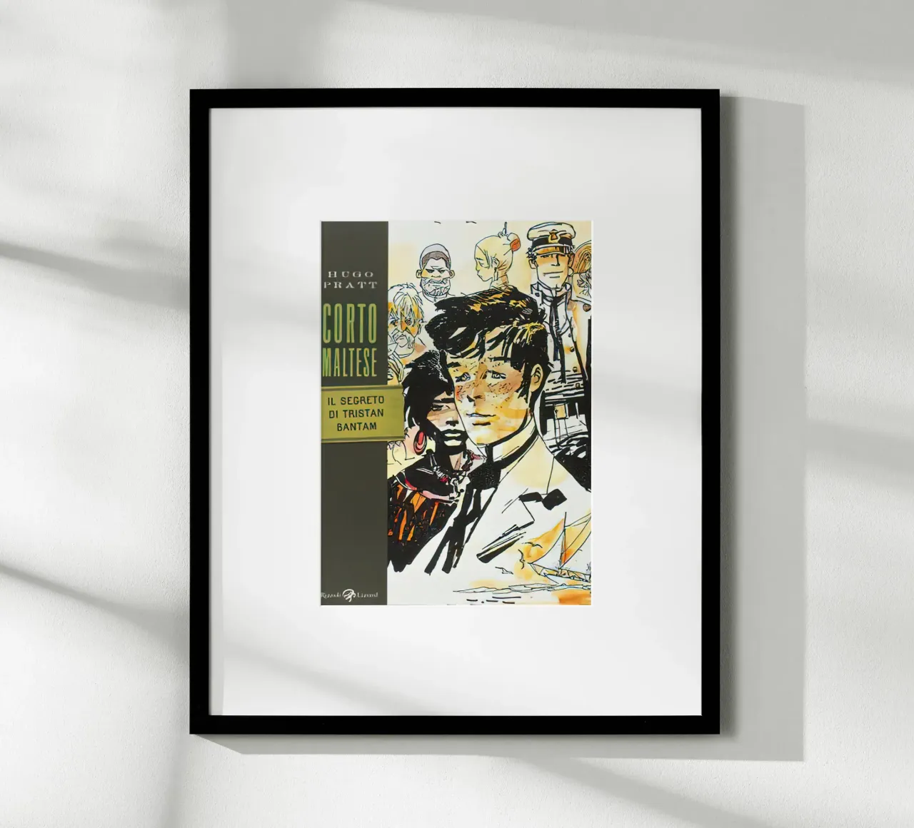 Maltese Il segreto di Tristan Bantam poster con telaio in plastica da MIa_Dispath