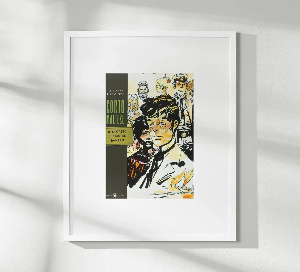 Maltese Il segreto di Tristan Bantam poster con telaio in plastica da MIa_Dispath
