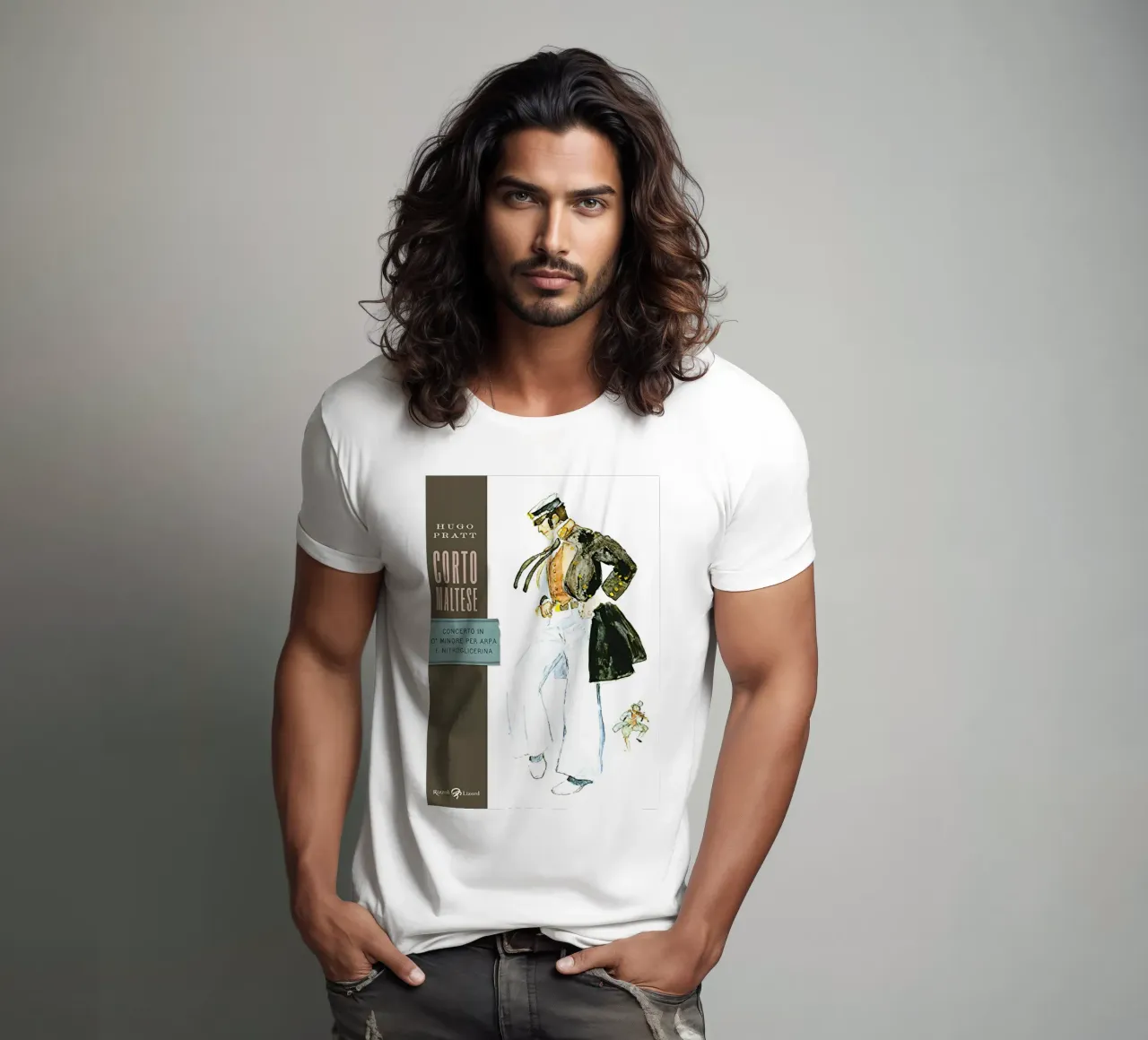 Maltezer Hugo Pratt Concerto in O Voor Harp t-shirt van MIa_Dispath
