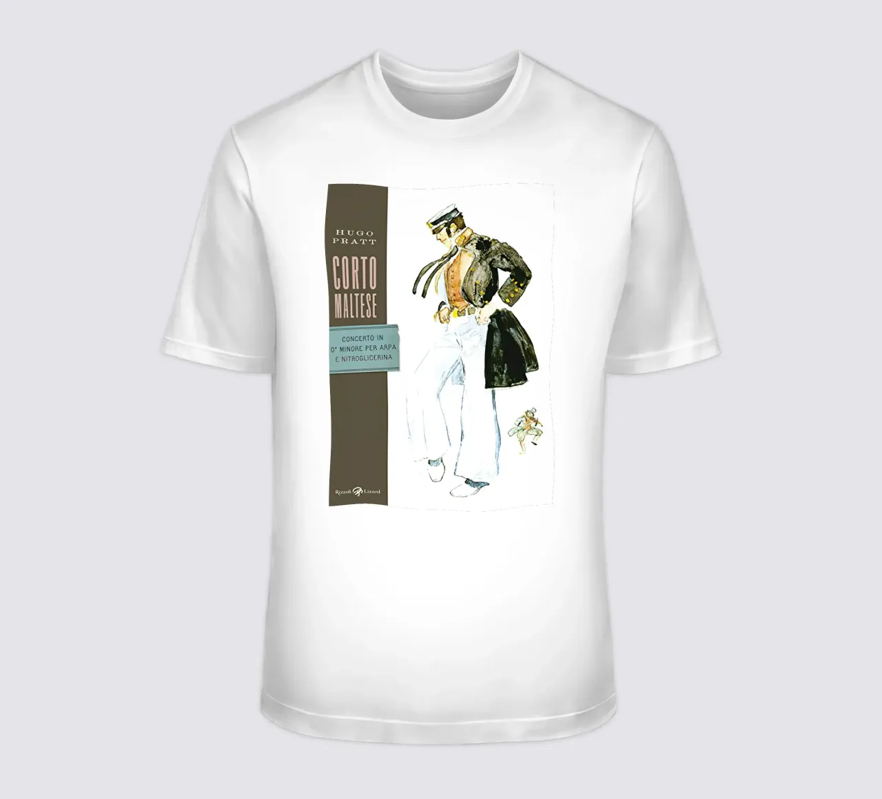 Maltezer Hugo Pratt Concerto in O Voor Harp t-shirt van MIa_Dispath